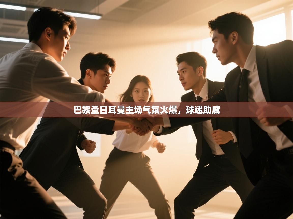 巴黎圣日耳曼主场气氛火爆,球迷助威 第2张