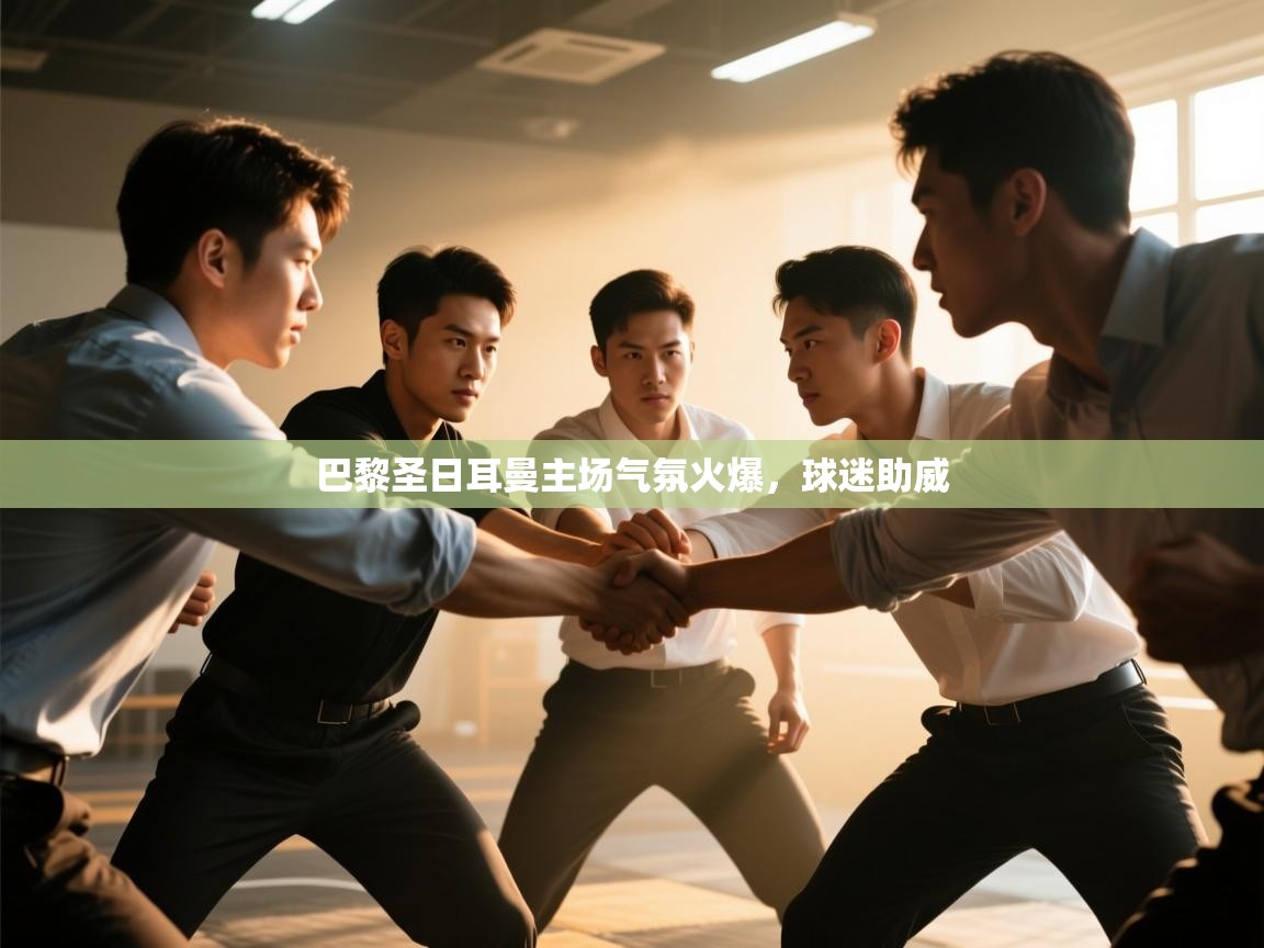 巴黎圣日耳曼主场气氛火爆,球迷助威 第1张